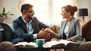 confiança no relacionamento, parceria, conexão